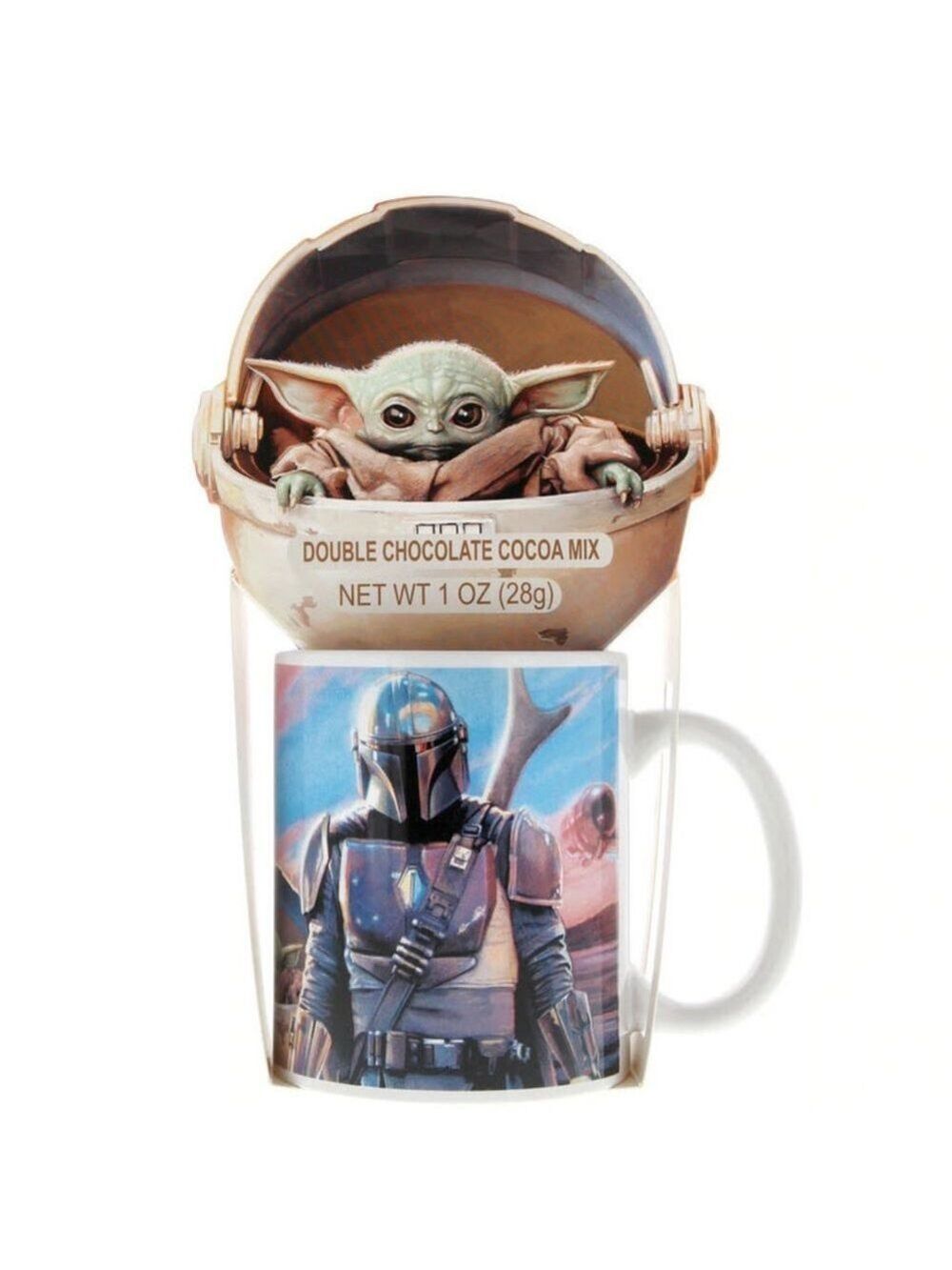 Star Wars Mandalorian Mug with Cocoa - Picture 1 of 2